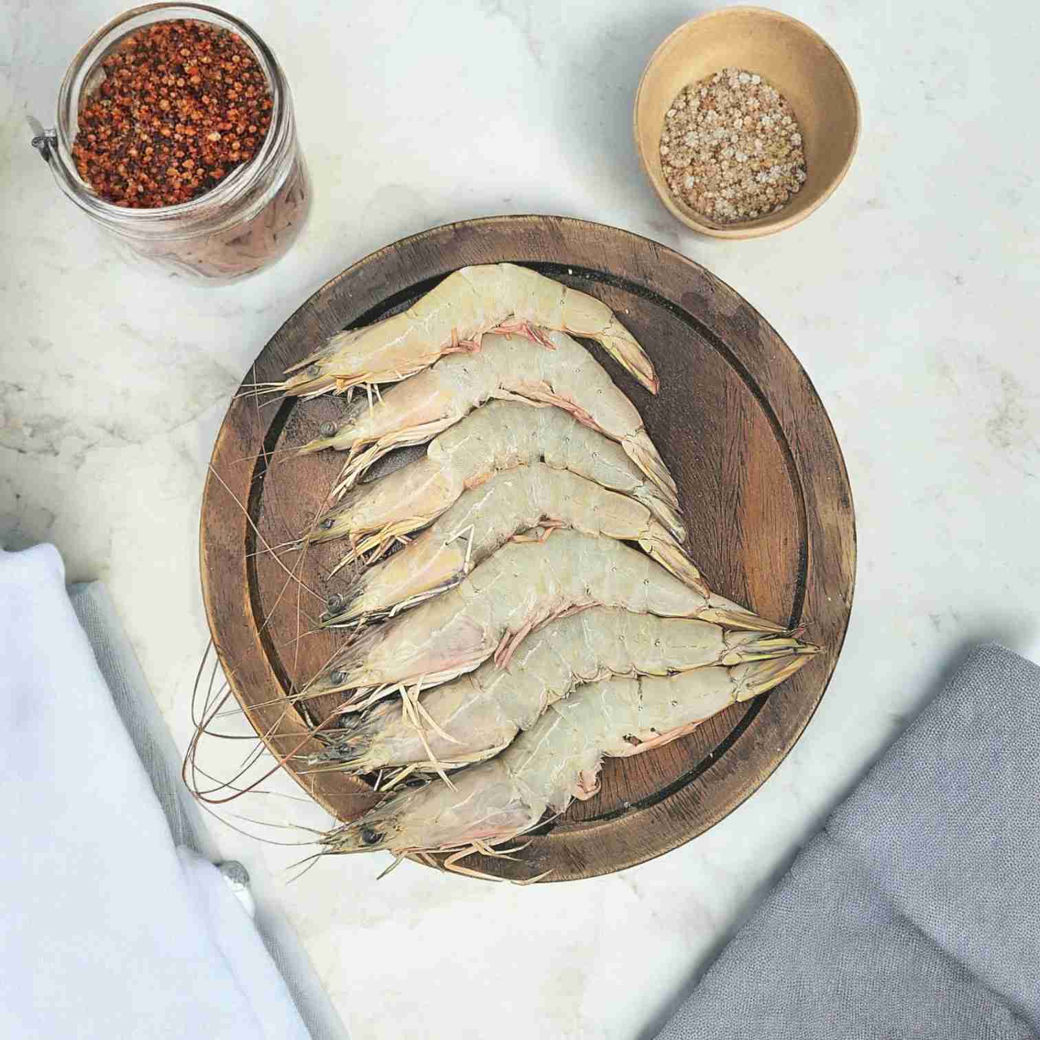 White Prawns (Large Size) - Cleaned